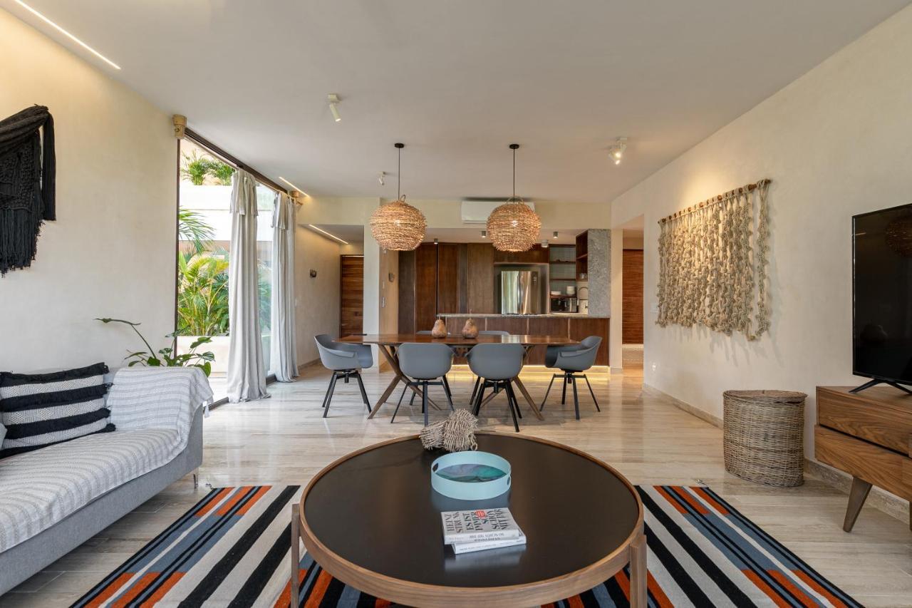 308-303 Beautiful Apartments With 3 Bedrooms Tulum Bagian luar foto