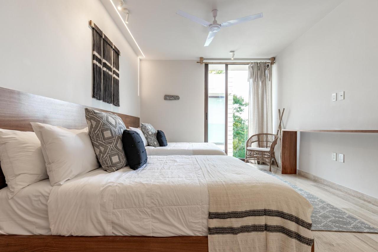 308-303 Beautiful Apartments With 3 Bedrooms Tulum Bagian luar foto