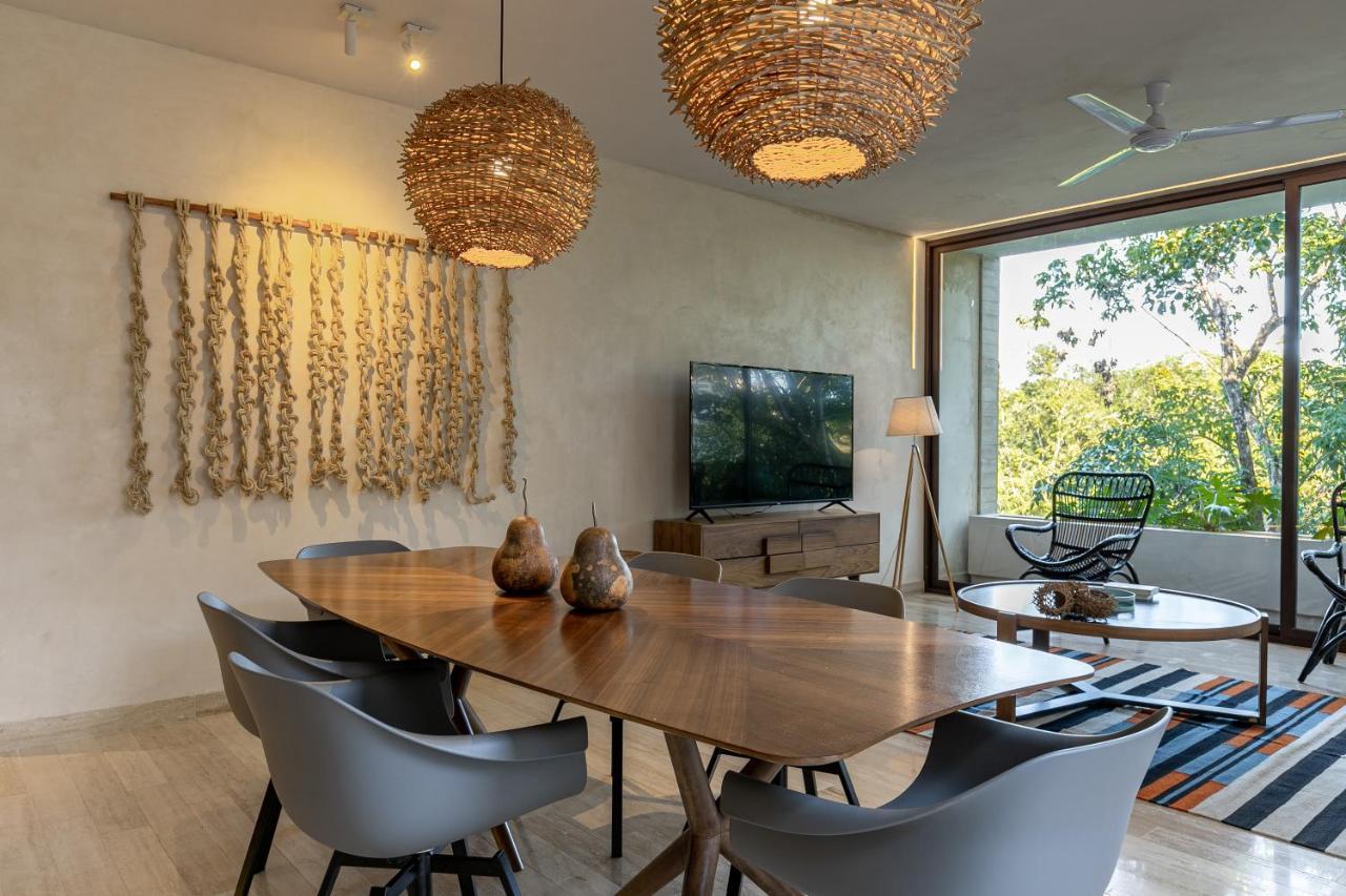 308-303 Beautiful Apartments With 3 Bedrooms Tulum Bagian luar foto