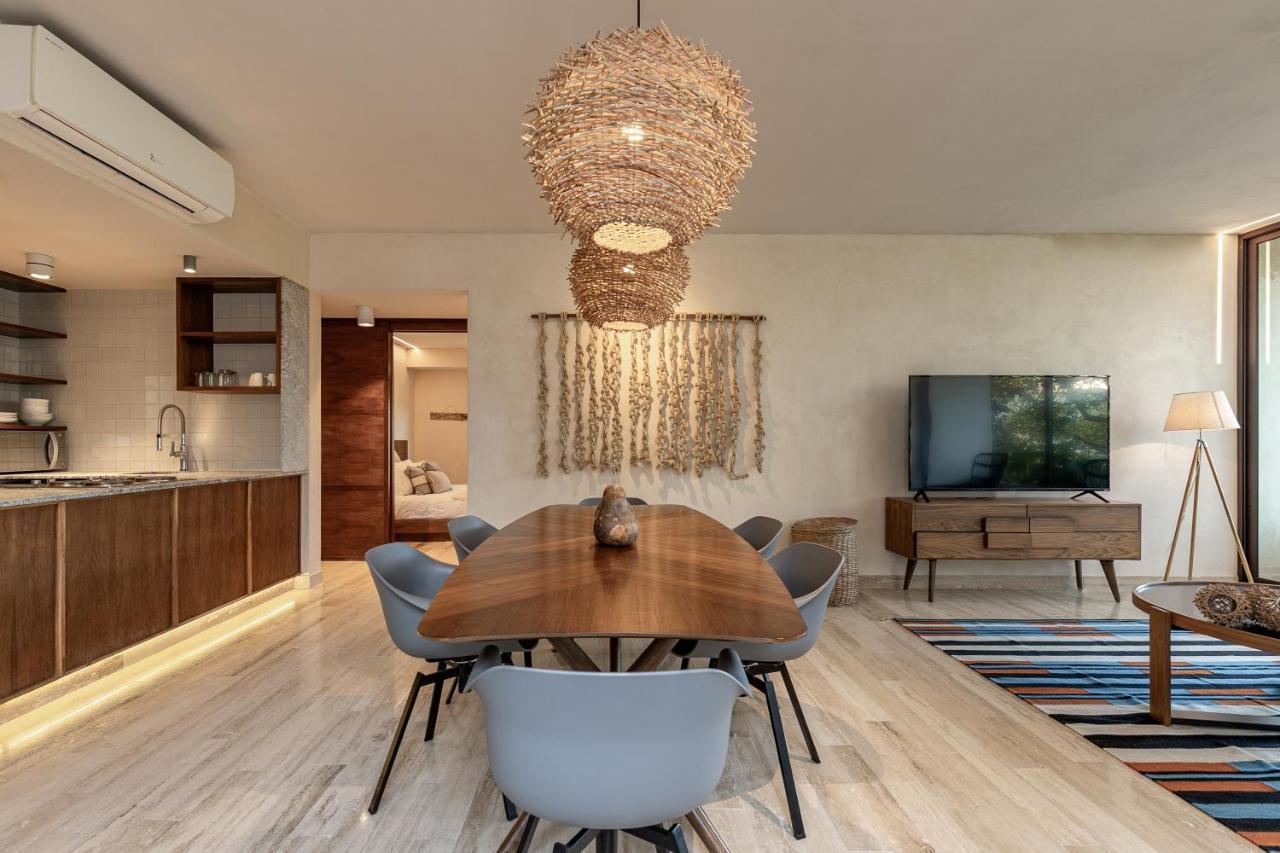 308-303 Beautiful Apartments With 3 Bedrooms Tulum Bagian luar foto